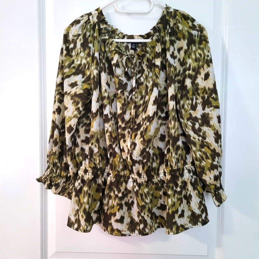 Jacob Long Sleeve Blouse size Small